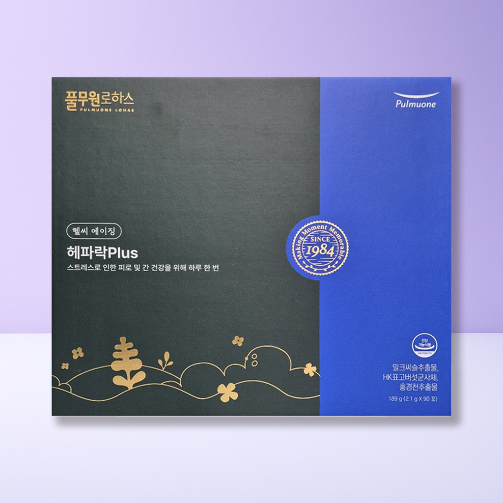 <b>풀무원로하스</b> 헤파락(3개월분) 최신리뉴얼 신제품