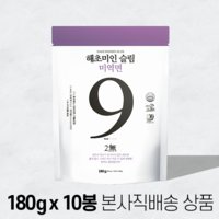 해초미인슬림 미역국수 [ 10봉 ] 무료배송 / 비빔소스+메밀소바소스+김스프 포함