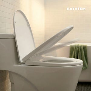 바스템 무소음 슬로우다운 변기커버