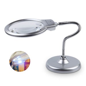 탁상용 LED조명 스탠드돋보기 확대경작업 루페 루빼