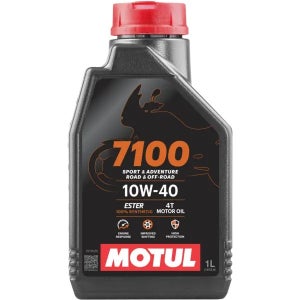 MOTUL 모튤 7100 10W40 100%합성 4T엔진오일 오토바이오일 스쿠터오일 배달오일 고RPM전용 (1L)