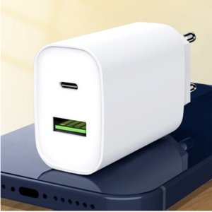 PD20W 2포트 (type-C usb-A) 고속충전기 애플 아이폰 12 13 호환