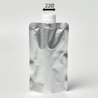 알루미늄 음료팩 [큰]주입구 스파우트 파우치 알루미늄 18Ø 200ml -50매