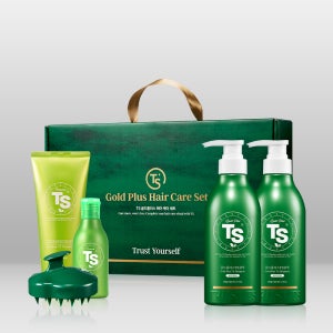 [회사직원선물] TS골드플러스샴푸 탈모증상완화 헤어케어 세트