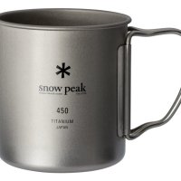 스노우 피크 티타늄 싱글 머그잔 Snow Peak Single Mug 450ml