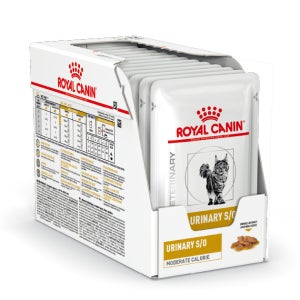 로얄캐닌 캣 유리너리 S/O 모더레이트 파우치 85g x 12개