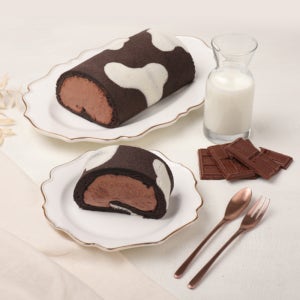 소화가 잘되는 우유 초코크림 롤케이크 380g_냉동