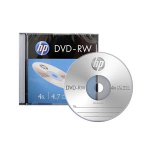 HP DVD-RW 공미디어 데이터 저장 병원영상자료 낱장 개별케이스(10P)