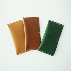 지폐지갑 이태리가죽 골프내기 현금 수제 슬림 장지갑 이니셜