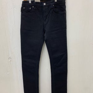 누디진 튜브 탐 ORG 블랙 블랙 남성 청바지 111456 TD