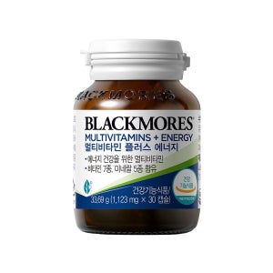 블랙모어스 멀티비타민 플러스 에너지 30캡슐