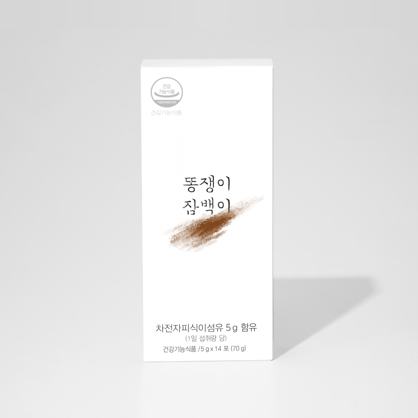 잠백이 똥쟁이 <b>변비</b> 차전자피 식이섬유 70g, 1개