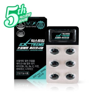 익스트림 쏘팔메토 옥타코사놀 전립선 건강 30캡슐, 1개