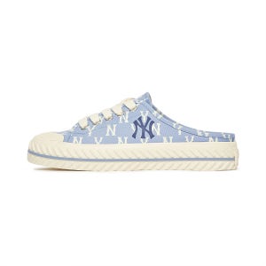 [MLB] 플레이볼 뮬 모노그램 (PLAYBALL MULE MONOGRAM) NY (L.Blue) 3AMUM212N
