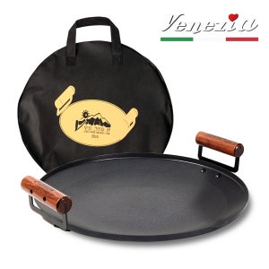 베네치아 캠핑 무쇠 그리들 38cm 대형 가방포함