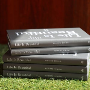 모하페이퍼 Life is beautiful 인테리어소품 영문책 소품책