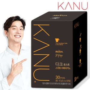 맥심 카누 다크 스위트 아메리카노 30T 스위트블랙커피 원두커피 커피믹스 공유커피
