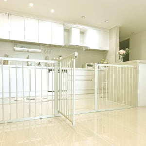 라비베베 크림베이지 안전문 안전펜스 울타리 가드 (60~67cm)