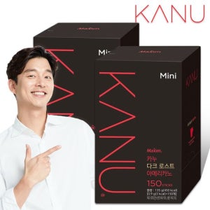 맥심 카누 미니 다크 로스트 150T 2개 커피 커피믹스