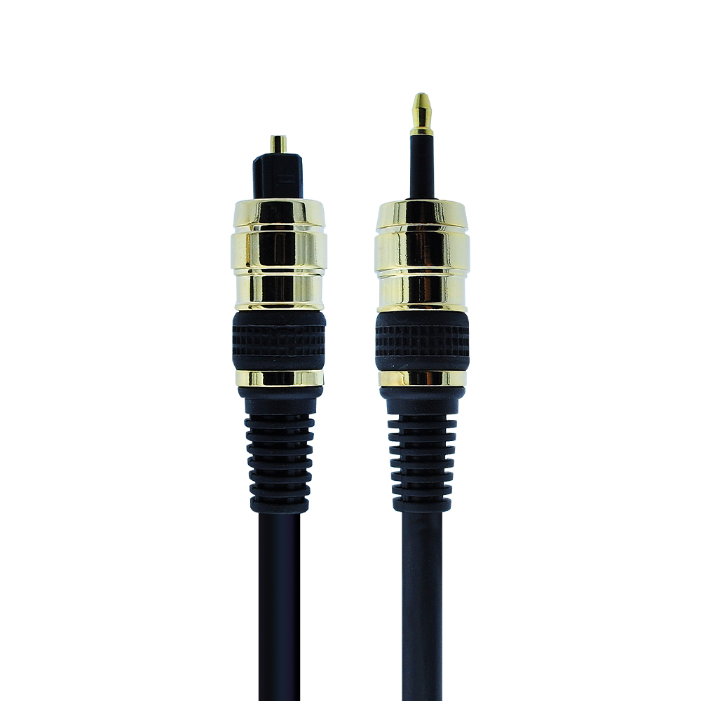 디옵텍 V60015W 금도금 오디오 광케이블 각대원 6mm/1.5m