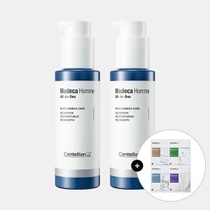동국제약 센텔리안24 마데카 옴므 올인원 125ml 2개 + 랩마스크 4종