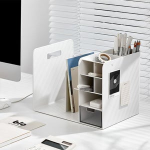 멀티서랍 책꽂이 미니서랍 책상정리함 화이트 투명 다꾸 소품 수납함