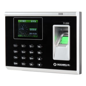 지문인식기 출퇴근기록기 퀄맥스 TF2200 l 대용량 USB 한국어지원