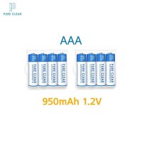 (정품)퓨어클리어 AAA 충전지 950mAh 8알 AAA 충전 배터리