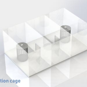 Sociability cage For Rat or Mouse(three chamber test, social novelty preference, social interaction)