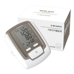 GC녹십자MS 자동전자혈압계 BPM642 / 불규칙맥박감지 고혈압표시 메모리저장기능