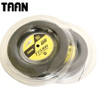 taan ts5300 1.30mm 테니스 라켓 스트링 스포츠 200m 릴 그레이 블랙 테니스 트레이닝 스트링 내구성 제어