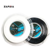 1 릴 zarsia 4g 폴리 에스터 테니스 라켓 스트링 1.25mm 1.3mm 테니스 라켓 내구성 테니스 스트링 라운드 부드러운 200m 빅 릴