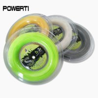 powerti 1.30mm 나일론 테니스 스트링 뱀 부드러운 느낌 200m 릴 테니스 라켓 훈련 스트링 56-59파운드 ts-3m