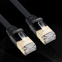 CAT7 FLAT S-STP 랜케이블 - 5M - 칼국수 케이블