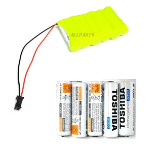 6V RC 충전지 배터리 건전지 2000MA