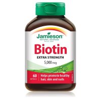 자메이슨 비오틴 엑스트라 스트렝스 5000mcg 60정 Jamieson Biotin