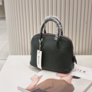 가죽 토트백 투웨이 미니 볼리 무지 숄더 가방