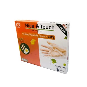 위생장갑 대용량 일회용 크린 비닐장갑 200매 1개