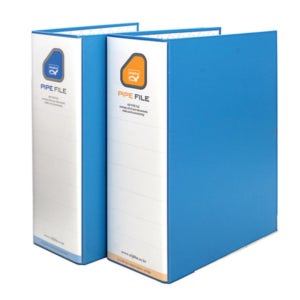 알파 파이프바인더 세로형 9cm (공간격70mm/2공/A4) AP209