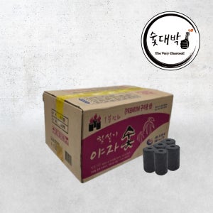 카본텍 야자숯 120개 점화숯 착화제