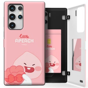 카카오프렌즈 갤럭시S22울트라 리틀프렌즈 마그네틱 도어범퍼 케이스