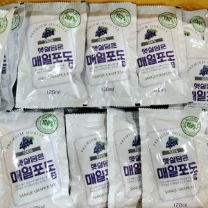 [햇포도즙감사] 포도100% 프리미엄 포도즙 120ml50개 2박스 100개