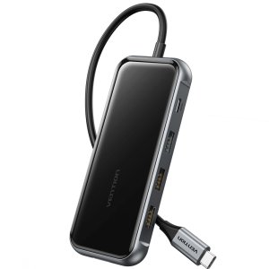 벤션 9in1 C타입 4K 60Hz HDMI USB허브 도킹스테이션, TFHHB