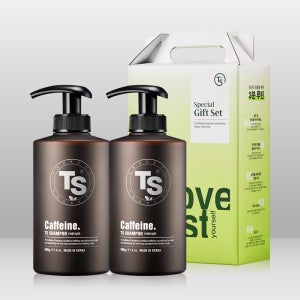 TS 탈모증상완화 카페인샴푸 500g x 2개 선물세트