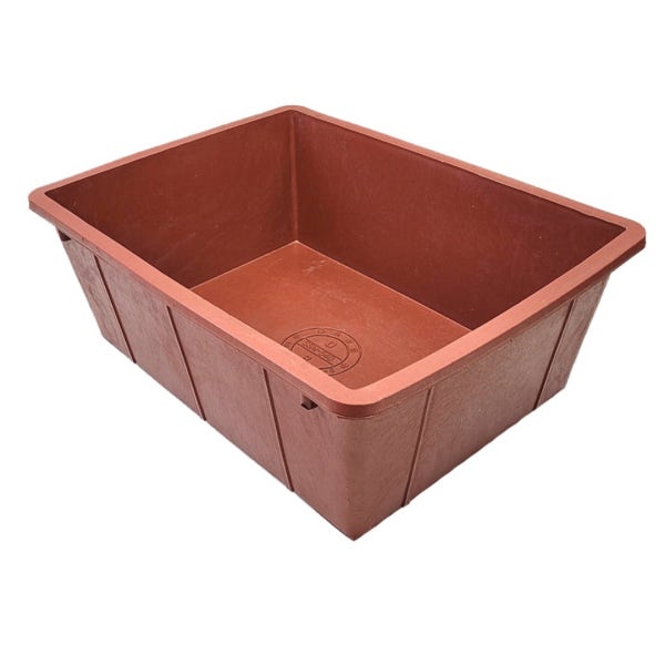 고무다라이 사각대야 빨래다라 목욕 김장용 김장 고무통 적색 소 (37x27x21) 다라용도 바닥구멍없음 욤21