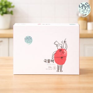 국물팩 소형 24매입 X 5팩 육수망 다시팩 국물백 육수거름망 국물망 걸음망 다시백