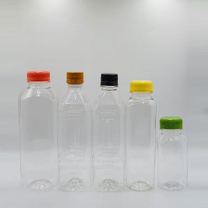 보틀스 사각 페트병 115개 PET병 식혜 주스 공병 200ml 용량선택