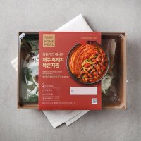 [밀키트] 홈플러스시그니처 홈밀 흑돈가 제주 흑돼지 묵은지찜460G