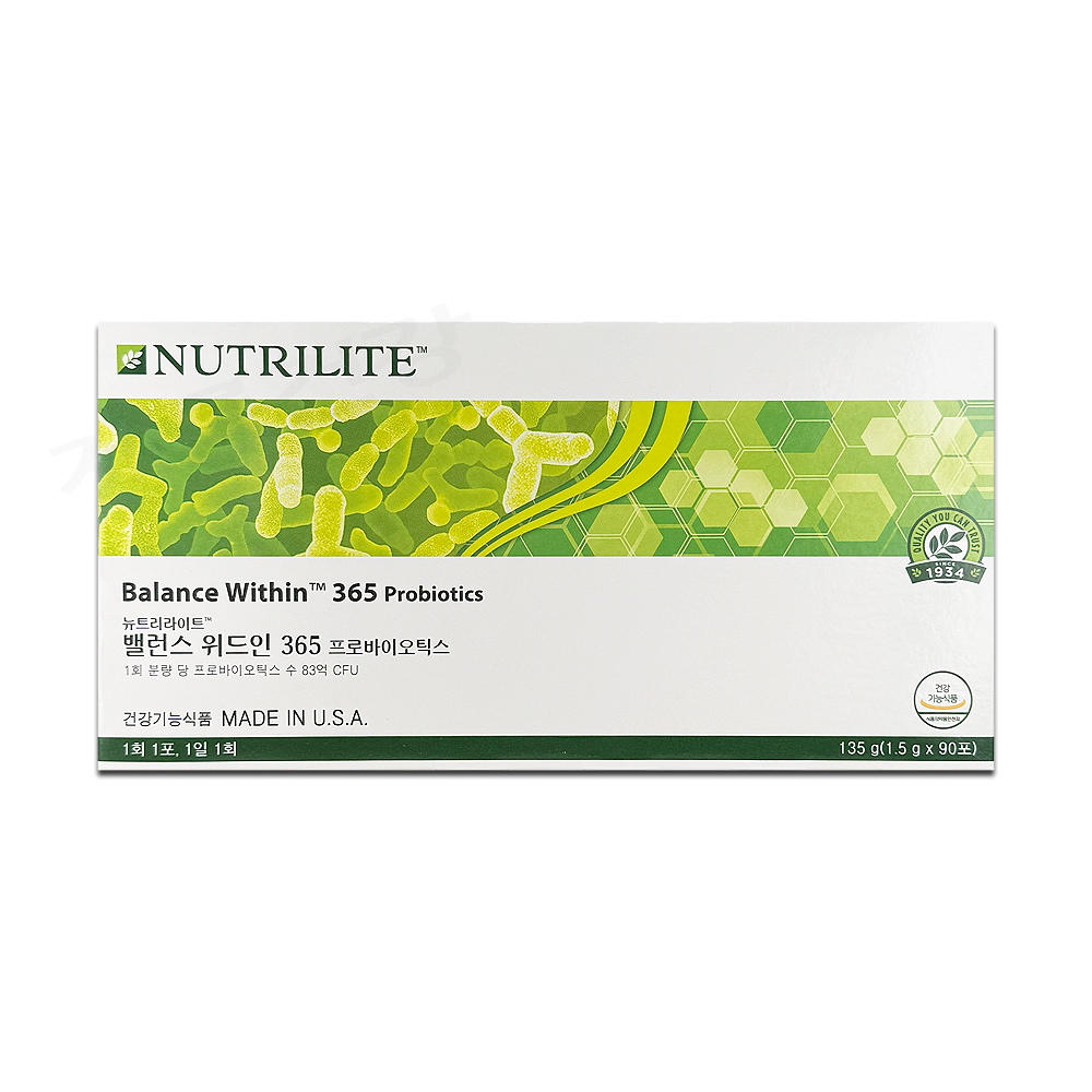 암웨이 밸런스 위드인 365 (90포) 유산균