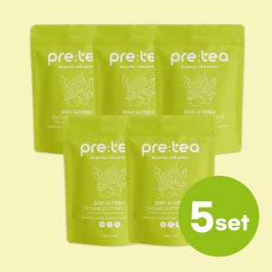 [3중 특허 당 배합]생분해 티백 식후 수치 여주 돼지감자 바나바잎 차 프리티 슈가컷팅수